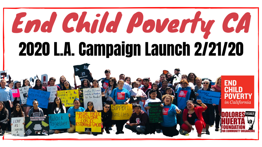 End Child Poverty California 2020 Los Angeles Launch image